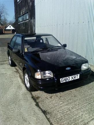 had the rs frount bumper sprayed