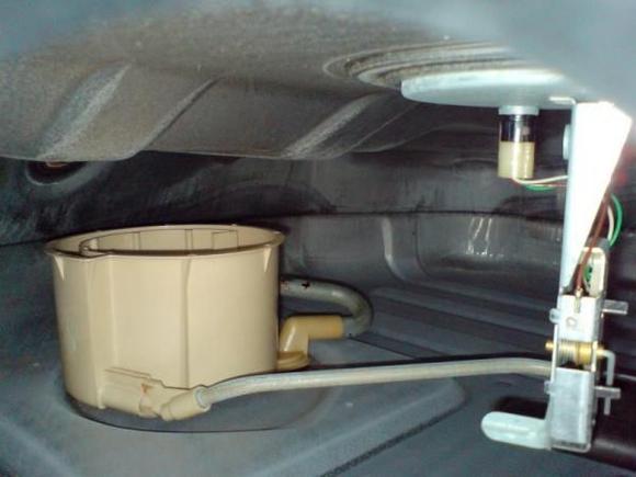 fuel tank inside