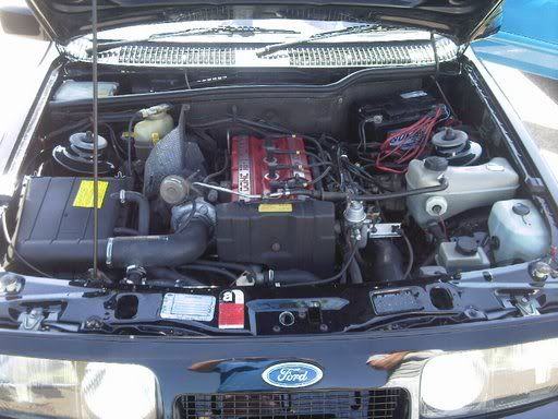 Completely standard engine bay
