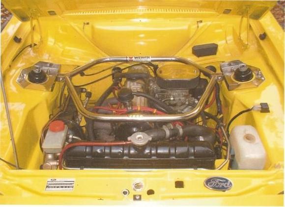 mk2 rs2000 engine bay