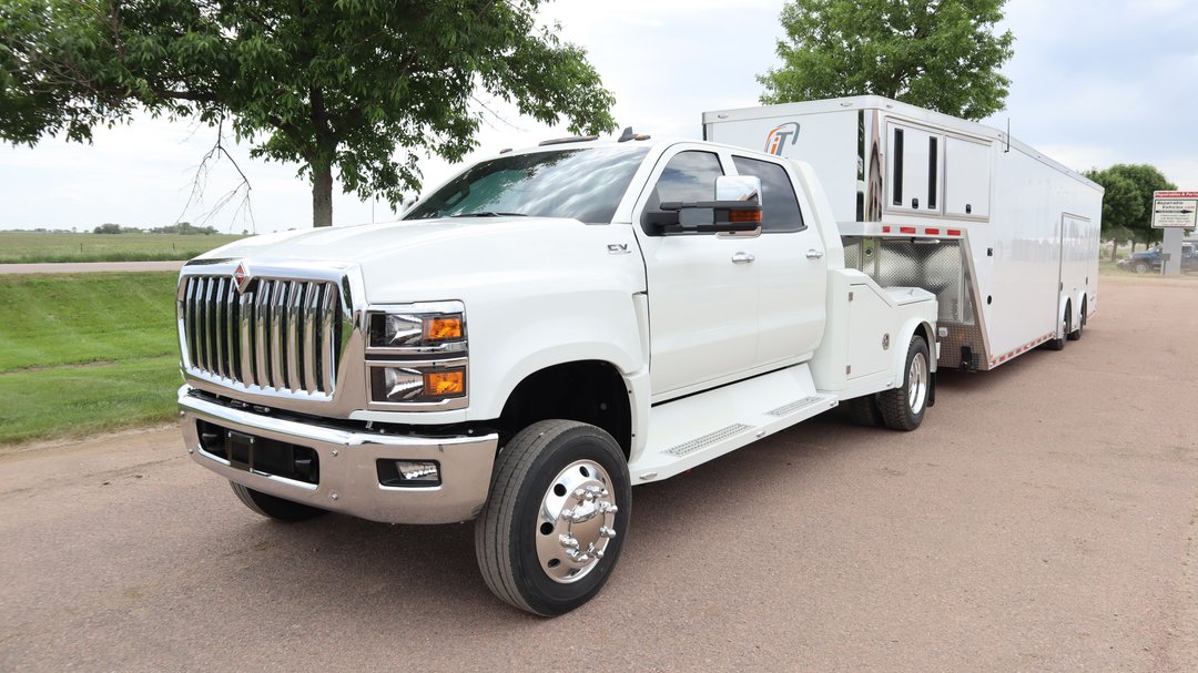 2019 INTERNATIONAL CV 4500 DIESEL 4X4 WITH 2017 INTECH ALUMI for Sale