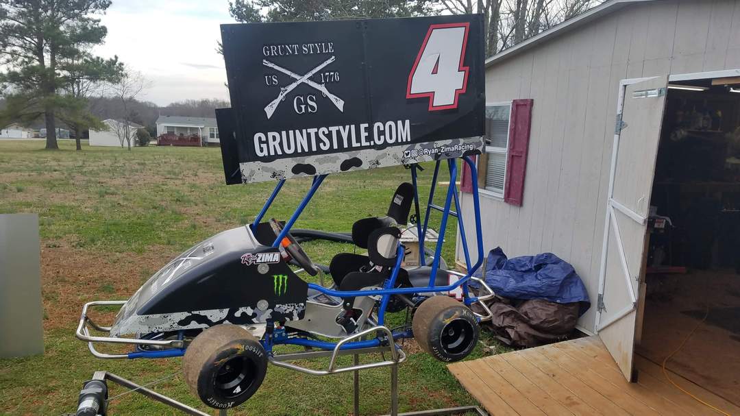 Qrc box stock mini outlaw kart complete roller for Sale in CLEVELAND
