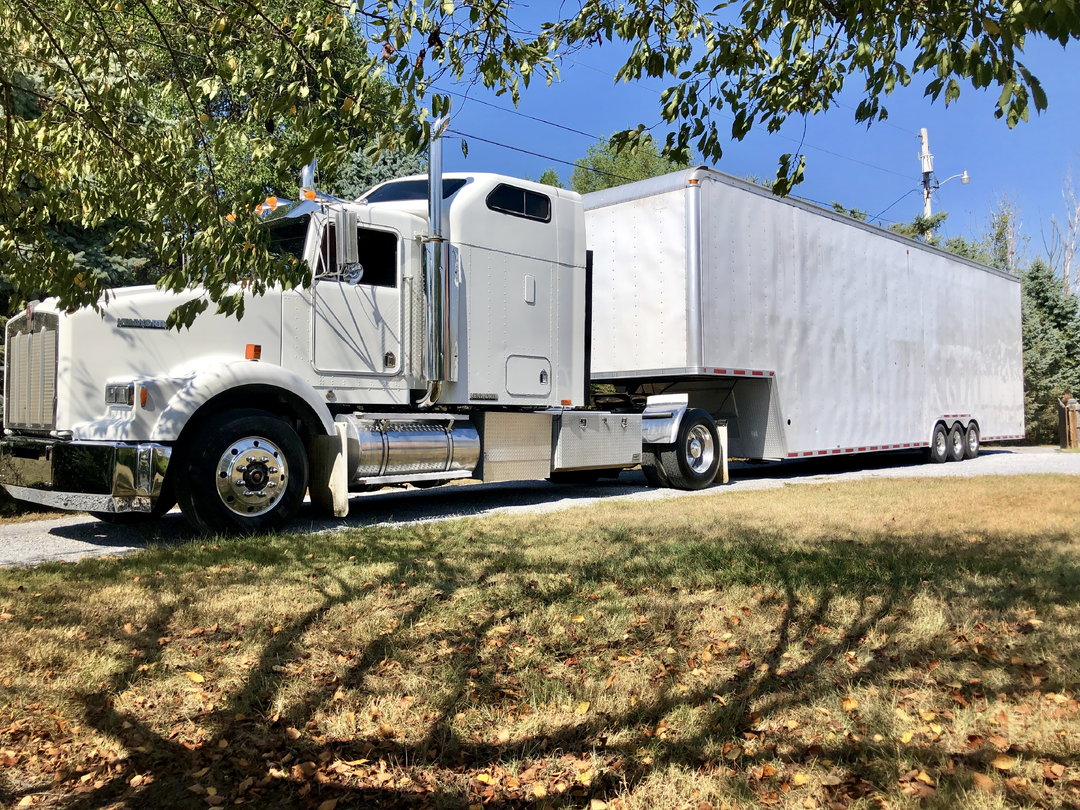 Kenworth T800 HDT Conversion with United Stacker Trailer for Sale in