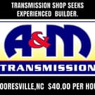 HELP WANTED !! Transmission Shop Seeks Experienced  Builder