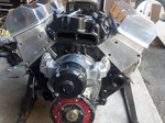 SBC 358 525 hp,low 10 second engine,0 runs, just rebuilt