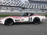 l972 with an 82' Greenwood turbo body corvette race car