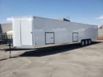 Brand New Two Car V Nose HD Enclosed Trailer 