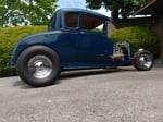 WAY COOL - ALL STEEL - 1929 FORD 5 WINDOW 350/4 SPEED COUPE.