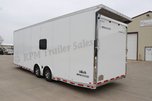 28' inTech Race Car Trailer with Full Bathroom Package - 117 