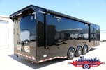 32' Wells Cargo Blacked Out Race Trailer