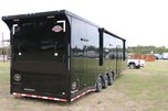 8.5' X 44' GOOSENECK RACE CAR TRAILER W/ LIVING QUARTERS  for sale $98,000 