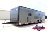 32' Auto Master Living Quarters Race Trailer @ Wacobill.com 