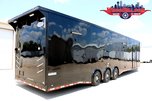 40' Blackout Bathroom Race Trailer @ Wacobill.com