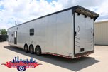 44' Living Quarters Gooseneck Race Trailer @ Wacobill.com 