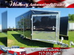 2022 Lightning Trailers LTFES 8'x20' TA Snowmobile Trailer 