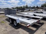 2022 Trailex CT-8055EB Aluminum Car Hauler with Stone Guard  for sale $8,999 