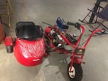 PIT BIKE AND SIDE CAR   for sale $550 