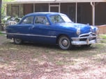 1950 FORD 2 DR V8 A/C MANUAL TRANS  for sale $8,500 