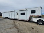 2008  53' Vintage Outlaw Race Trailer w/ Living Quarters  for sale $49,000 