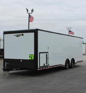 READY MAY 28' 2022 Extreme  Car Hauler w/Black-Out Pkg.