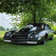 Boosted 1981 Chevy Camaro with 2018 Enclosed Trailer