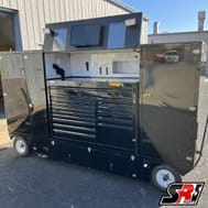 Large Garage Box w/ Brakes and Monitors