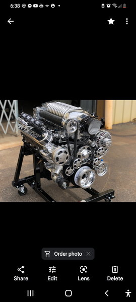 Borowski racing engine LS427 Dart supercharged  for Sale $35,000 