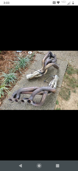 68-73 nova BBC stainless fender exit headers  for Sale $1,000 