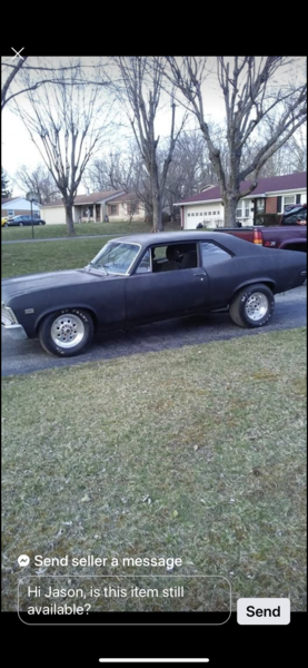 1968 Chevrolet Chevy II  for Sale $15,000 