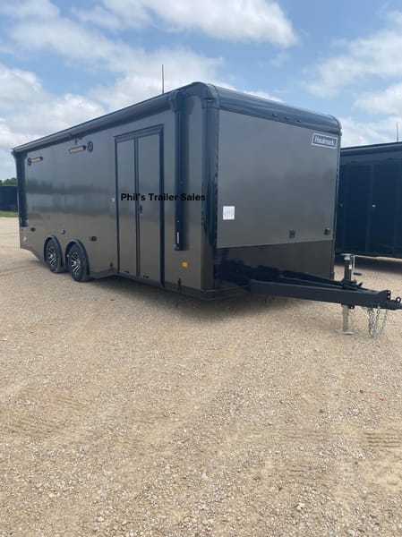 24' HAULMARK EDGE PRO CAR / RACING TRAILER ELECTRIC AWNING   for Sale $32,999 