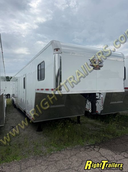 2026 8.5x50 Sportsman Elite Living Quarters Race Trailer