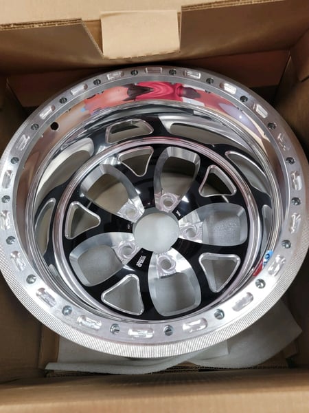 Brand new Weld Beadlock S76 wheels and matching fronts.  for Sale $3,800 