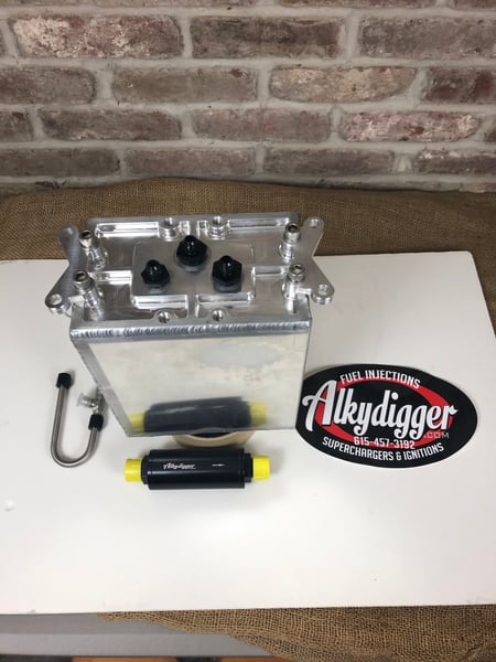 Alky Digger Fuel Surge Tank & Enderle K Style Valve Loop  for Sale $425 
