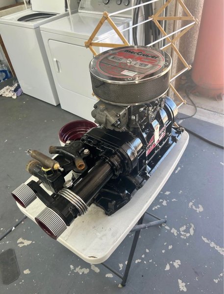 Complete Weiand 177 BBC Blower Setup 1050 Dominator Carb