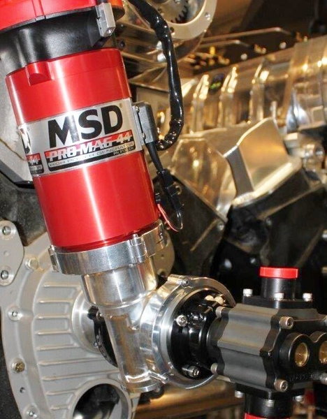 MSD 44 AMP Magneto setup with an RCD Billet  Front Drive  