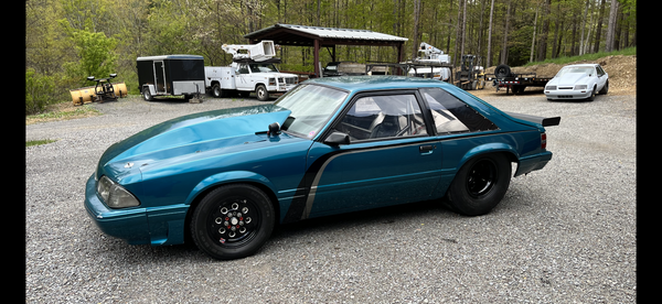 1985 foxbody drag car.  for Sale $28,000 