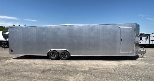 2022 EZ Hauler 8.5x32+3 Aluminum Enclosed w/Rear Canopy 