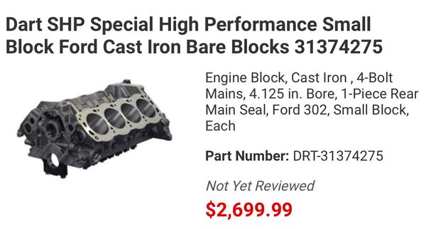 DRT-31374275 Small Block Ford SHP