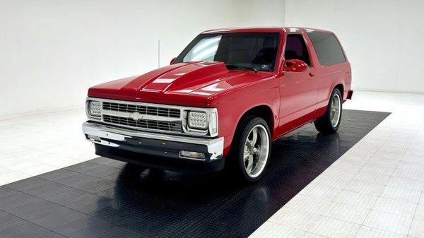 1989 Chevrolet S-10 Blazer  for Sale $46,000 