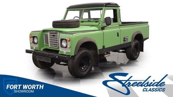 1972 Land Rover Series III LWB Pickup  for Sale $18,995 