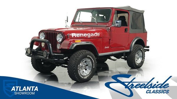 1980 Jeep CJ7 Renegade  for Sale $26,995 