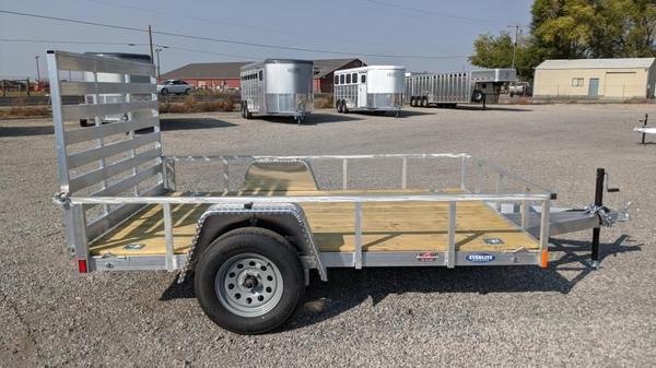 New! 2021 Everlite 6'6"x10' All-Aluminum Utility Trailer for Sale $2,795