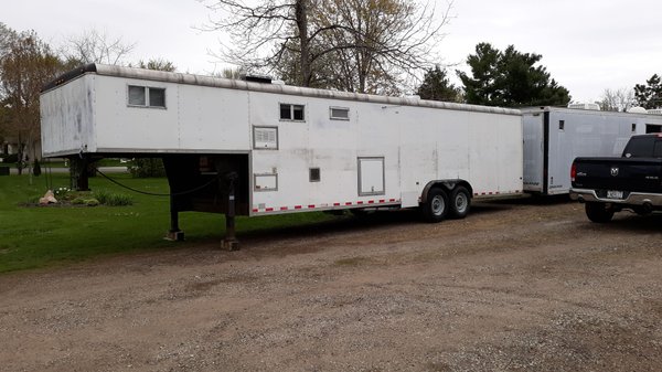 36 foot gooseneck Wells Cargo with living quarters for Sale $11,500