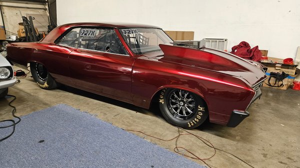 1967 Chevelle Drag Car - Tube Chassis