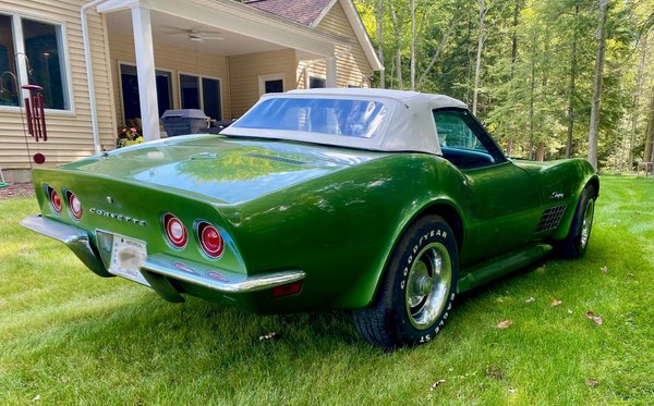 1972 Corvette Convertible Stingray for Sale $24,800