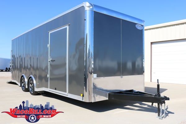24' Extra-Height Spread-Axle Car/ Racing Trailer  for Sale $16,995 