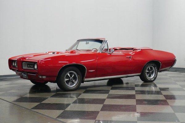1968 Pontiac GTO Convertible for Sale $54,995