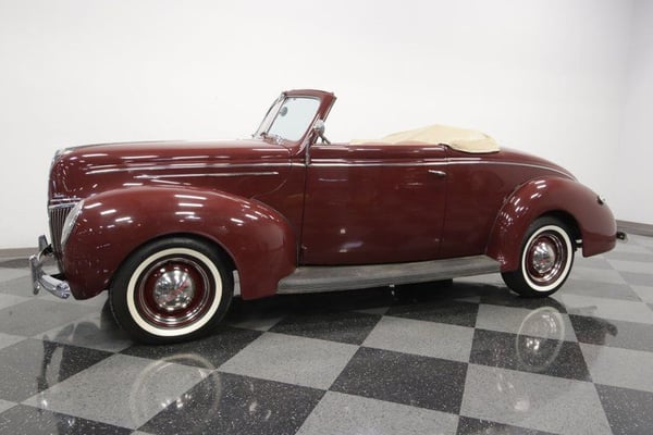 1939 Ford Deluxe Convertible  for Sale $50,995 