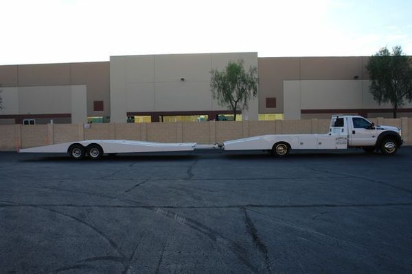2016 Ford F-550 Hodges Ramp Truck & Trailer for Sale $59,950