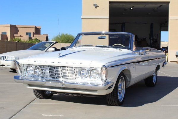 1963 PLYMOUTH FURY CONVERTIBLE 426 MAX WEDGE for Sale $52,000